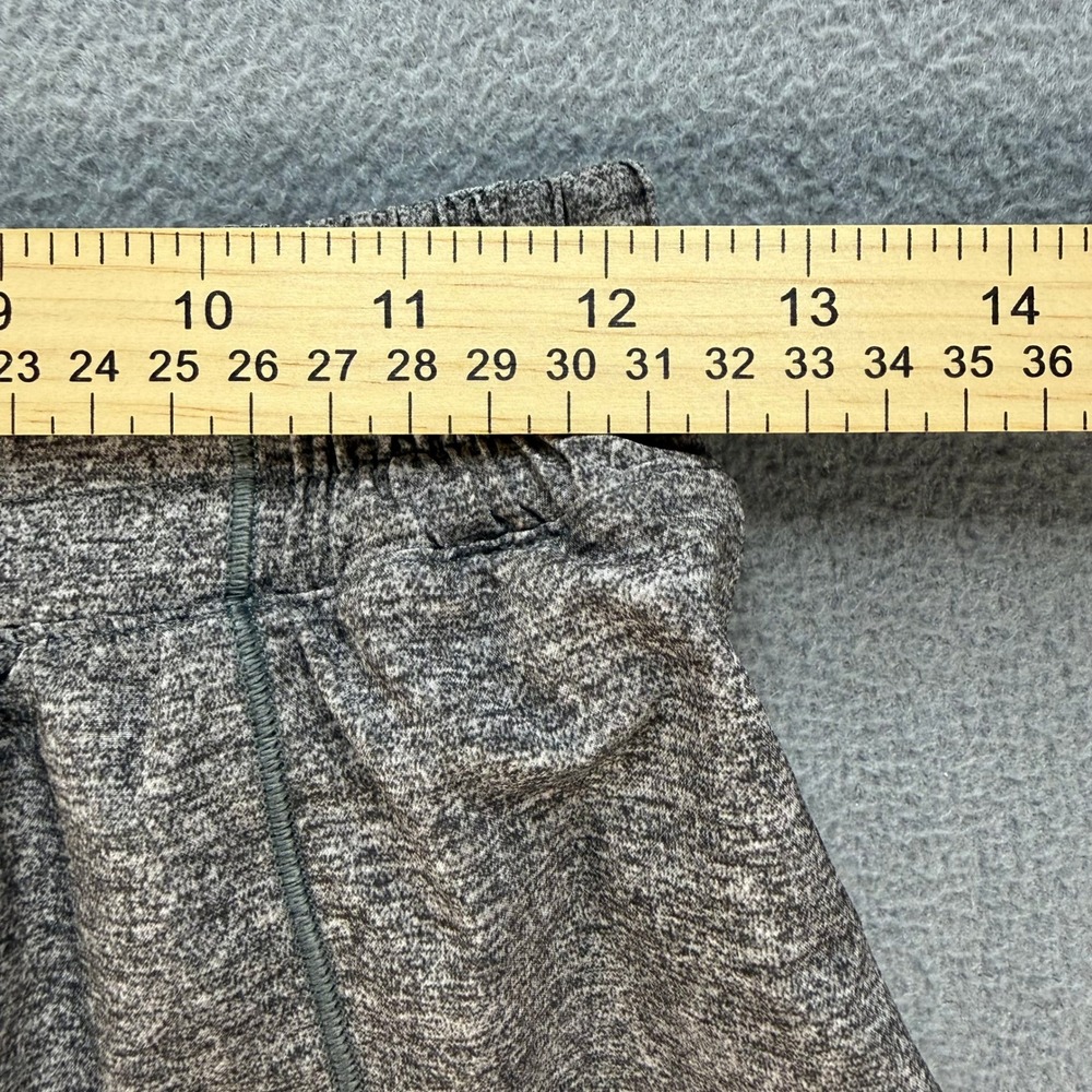 Lululemon Tracker Short V 4" Athletic Running Shorts Size 9 Heathered Black Gray - Picture 3 of 10